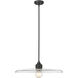 Paloma 1 Light 24 inch Matte Black Pendant Ceiling Light