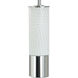 Vidrio 29.75 inch 150 watt Polished Chrome Table Lamp Portable Light