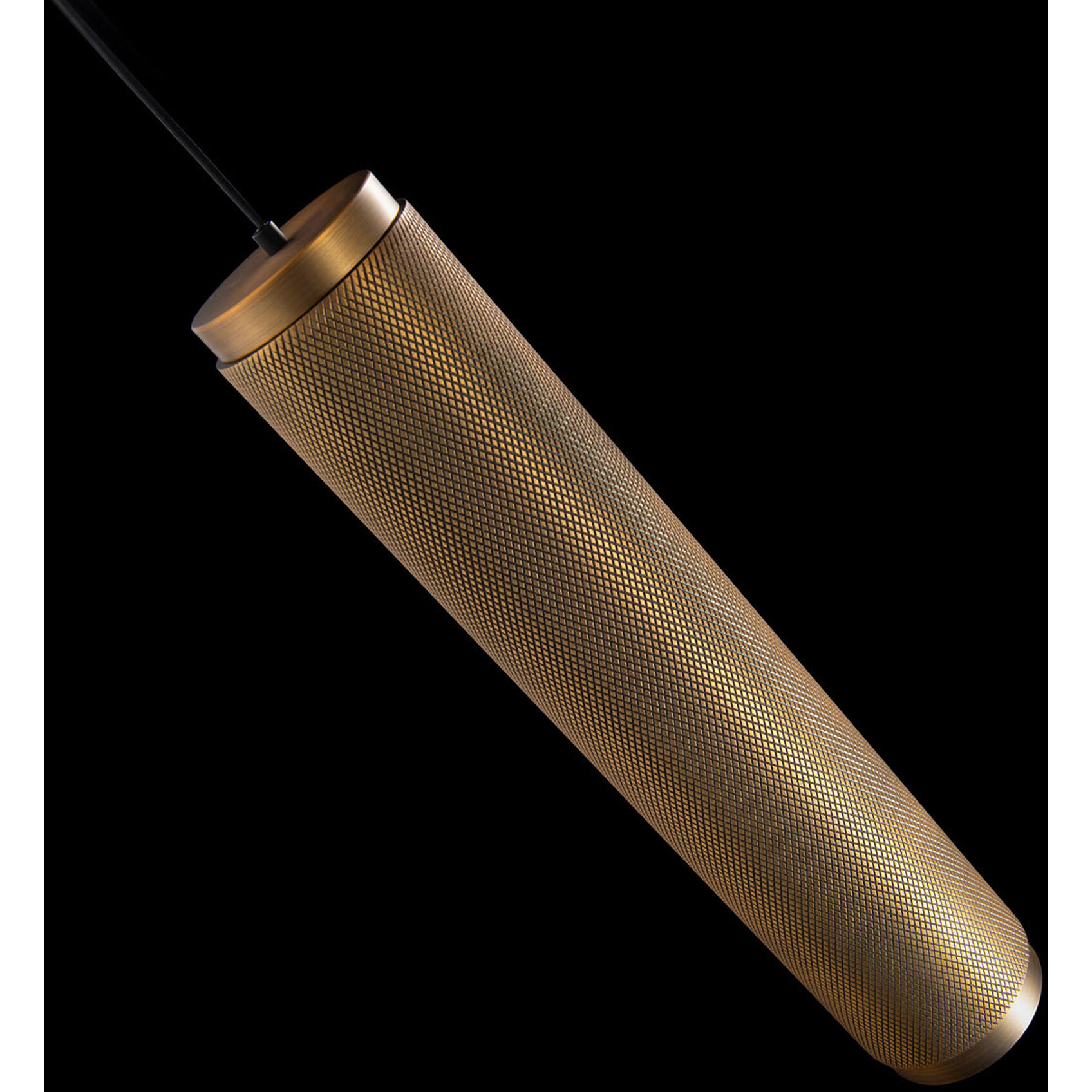 Burning Man 1 Light 2.75 inch Aged Brass Mini Pendant Ceiling Light