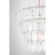 Oldmill 15 Light 37 inch Legacy Brass Pendant Ceiling Light