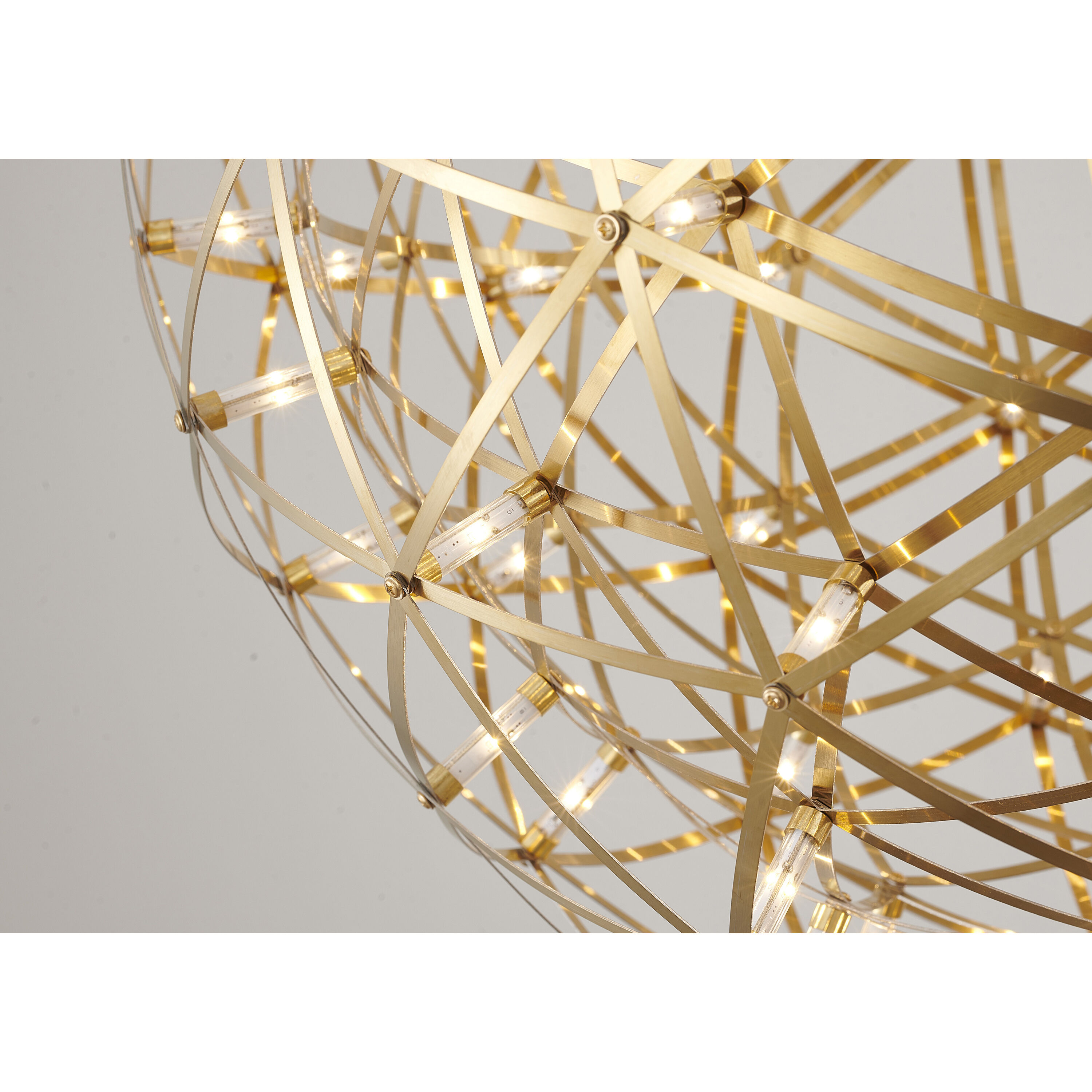 Canada LED 26 inch Gold Chandelier Ceiling Light