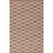Frontier 66 X 42 inch Dark Brown, Khaki, Camel Rug
