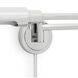 Noble 1 Light 5 inch Polished Nickel Wall Sconce Wall Light, Swing Arm Task