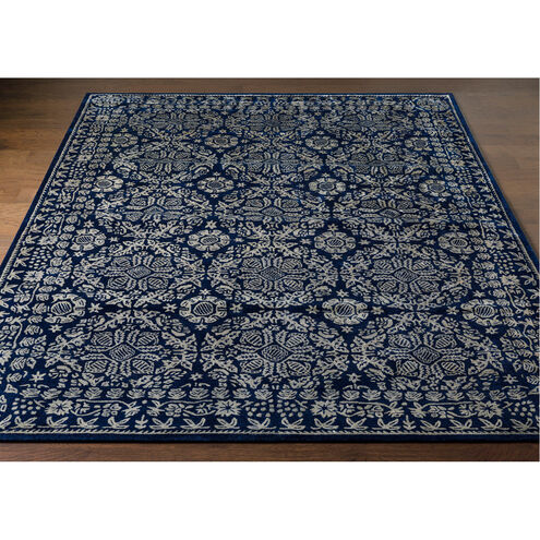 Smithsonian 120 X 120 inch Dark Blue Rug in 10 Ft Square, Square