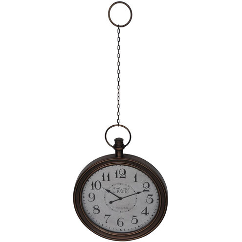 Pocket Watch 20.75 X 2.5 inch Wall Clock