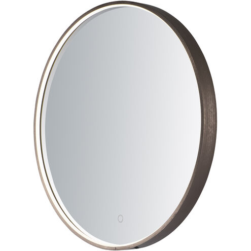 Mirror 27.5 X 27.5 inch Anodized Bronze LED Wall Mirror