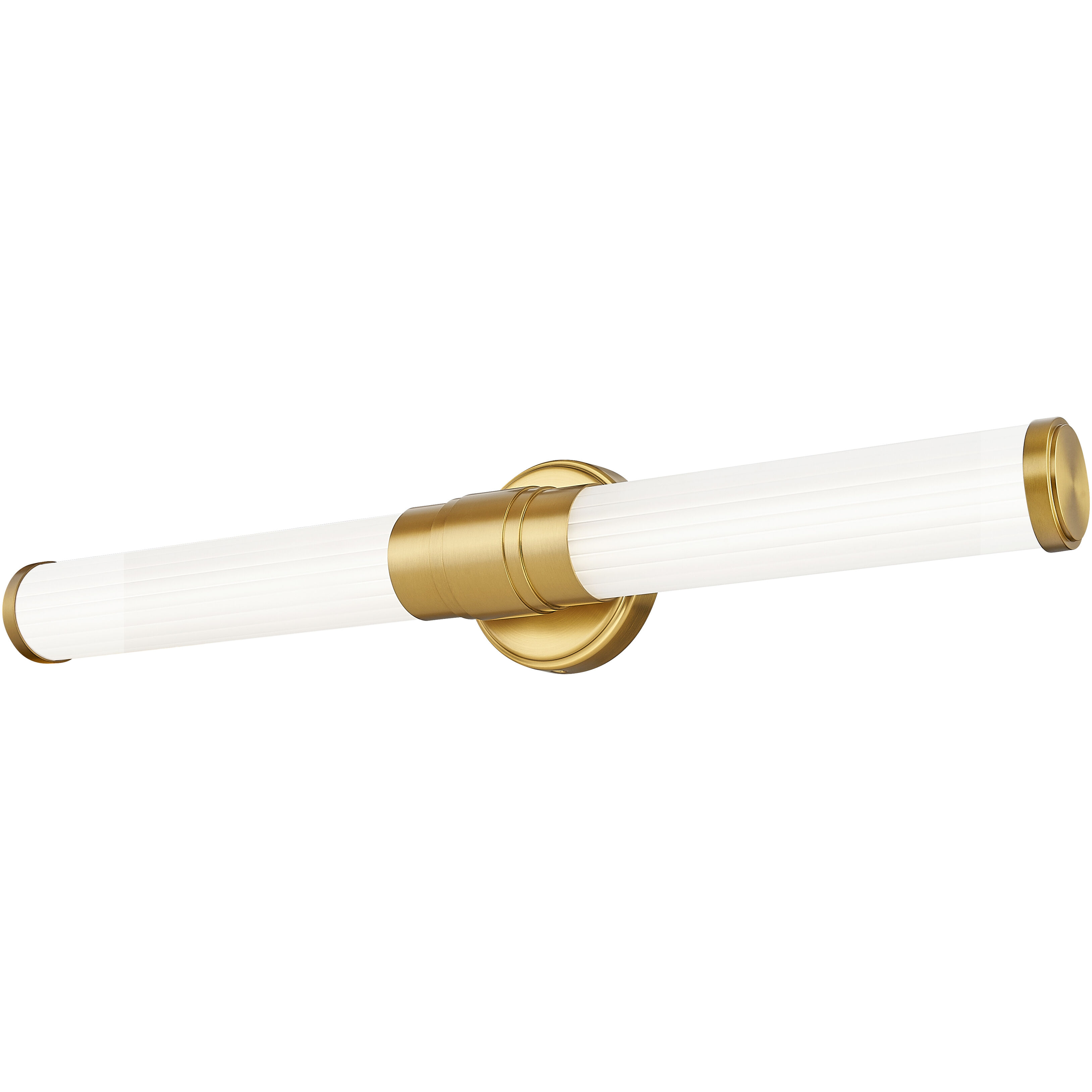Warwick LED 25.25 inch Modern Gold Bath Vanity Wall Light