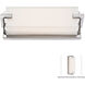 Cubism LED 4.75 inch Chrome ADA Wall Sconce Wall Light