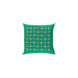 Lelei 20 X 20 inch Grass Green and Cream Pillow