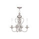 Caldwell 4 Light 22 inch Brushed Nickel Chandelier Ceiling Light
