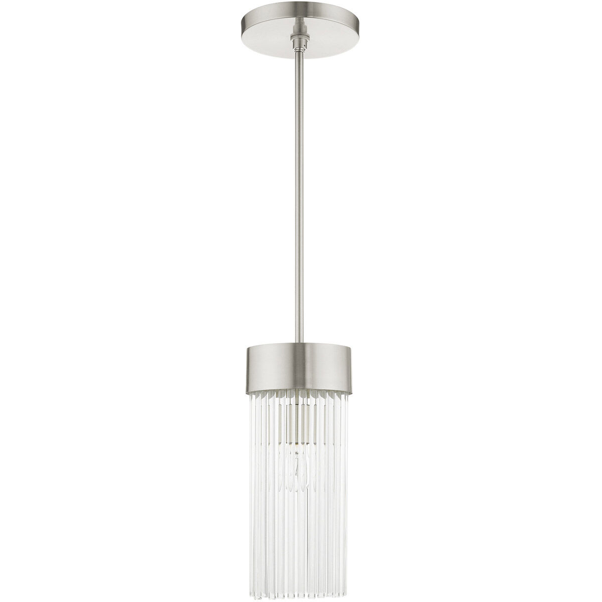 Norwich 1 Light 7 inch Brushed Nickel Pendant Ceiling Light