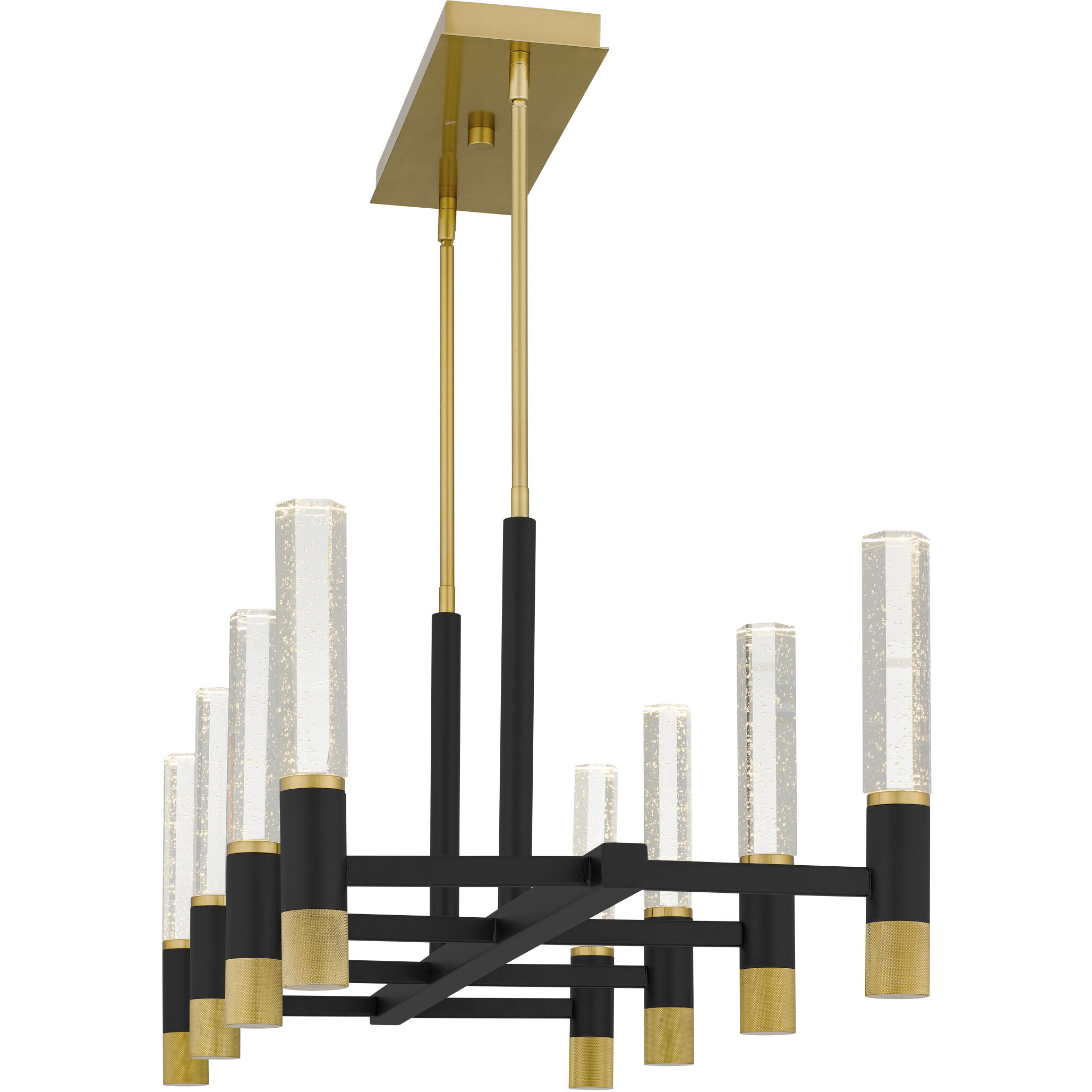 Davies 8 Light 44 inch Brushed Gold Island Light Ceiling Light