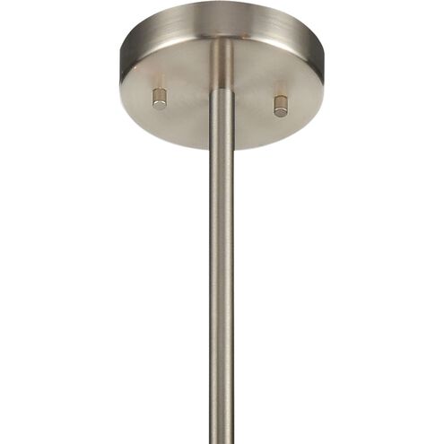 Valante 4 Light 49 inch Satin Nickel with Clear Chandelier Ceiling Light