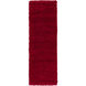 Metropolitan 36 X 24 inch Garnet Rug