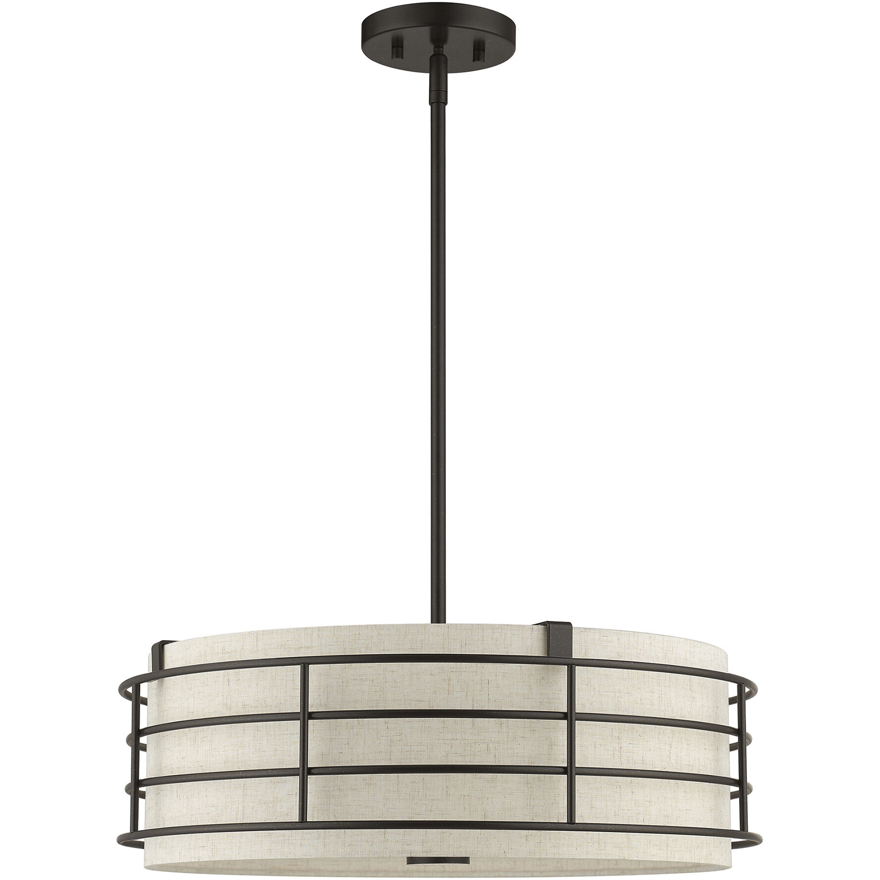 Blanchard 4 Light 20 inch English Bronze Pendant Chandelier Ceiling Light