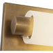 Charleston 18.75 inch Vintage Brass Bath Vanity Light Wall Light