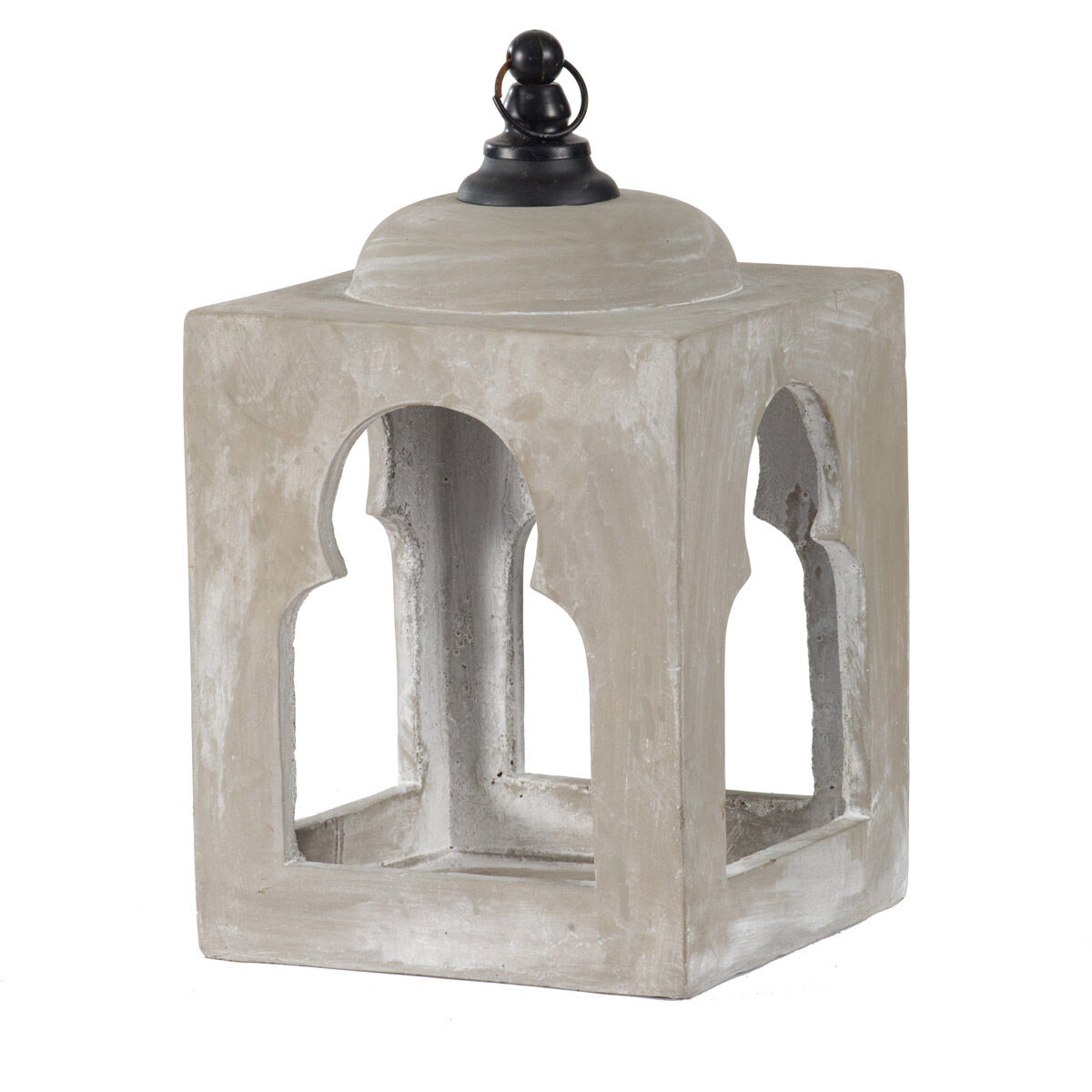 Garden 9.1 inch Gray Lantern