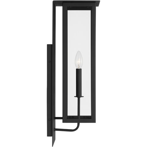 Thom Filicia Dresden 1 Light 21.03 inch Textured Black Outdoor Wall Lantern