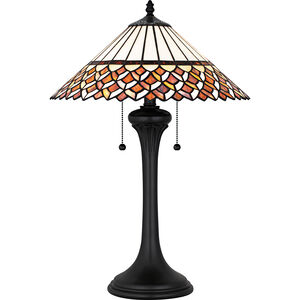 Isla 24.5 inch 75.00 watt Matte Black Table Lamp Portable Light, Small