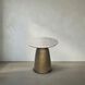 Aiden 18 X 18 inch Aged Brass Side Table
