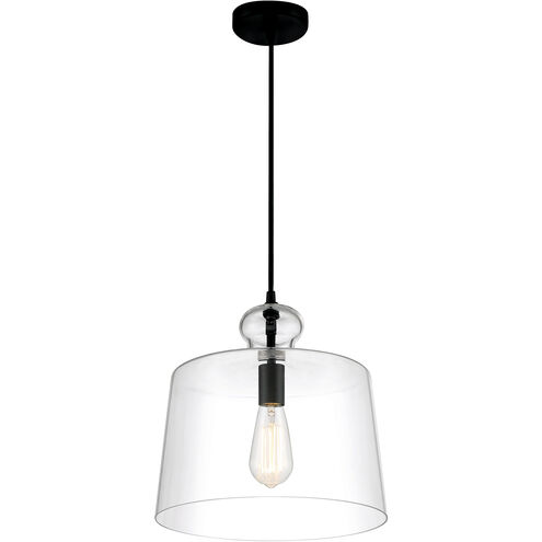 MP 1 Light 13 inch Coal Mini Pendant Ceiling Light