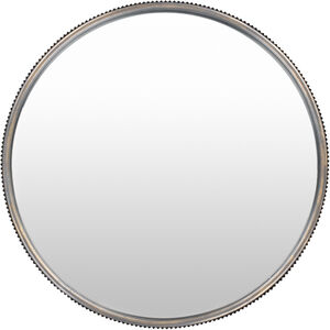 Adrienne 23.25 X 23.25 inch Light Grey Mirror, Round