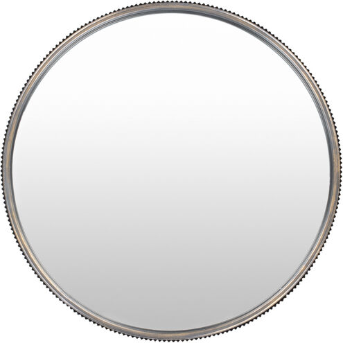 Adrienne 23.25 X 23.25 inch Light Grey Mirror, Round