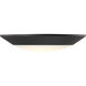 Stella 120V LED 9.37 inch Matte Black Disc Light