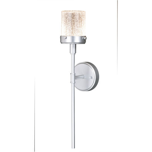 Levanto LED 21.5 inch Painted Satin Nickel Outdoor Wall