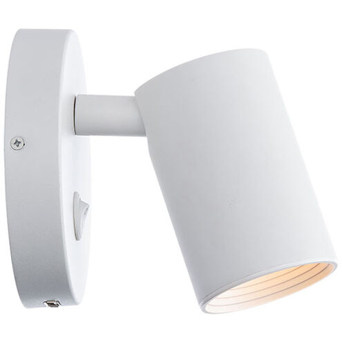 Kepler Reading Light Wall Light in White, dweLED