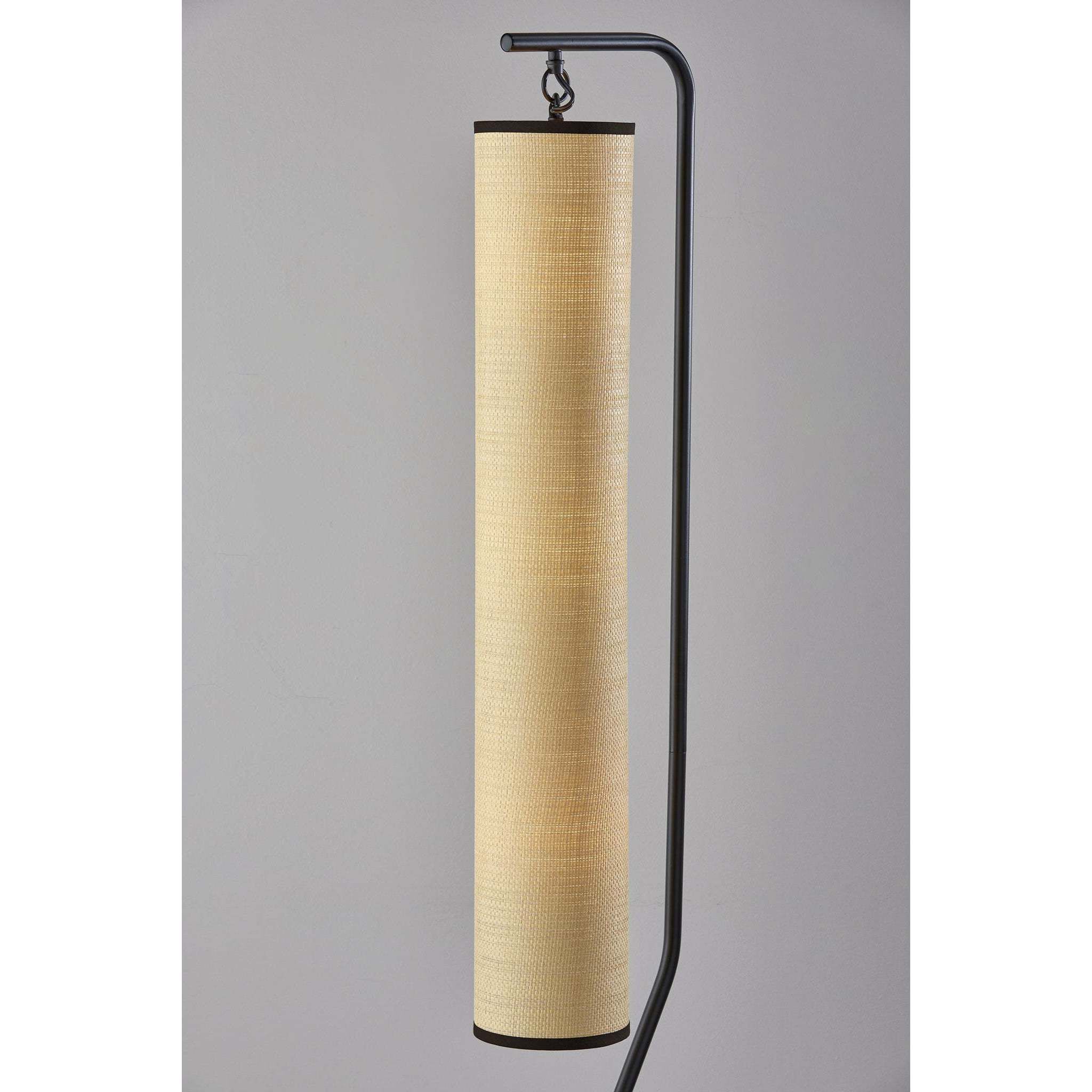 Lyons 61 inch 40.00 watt Black Floor Lamp Portable Light