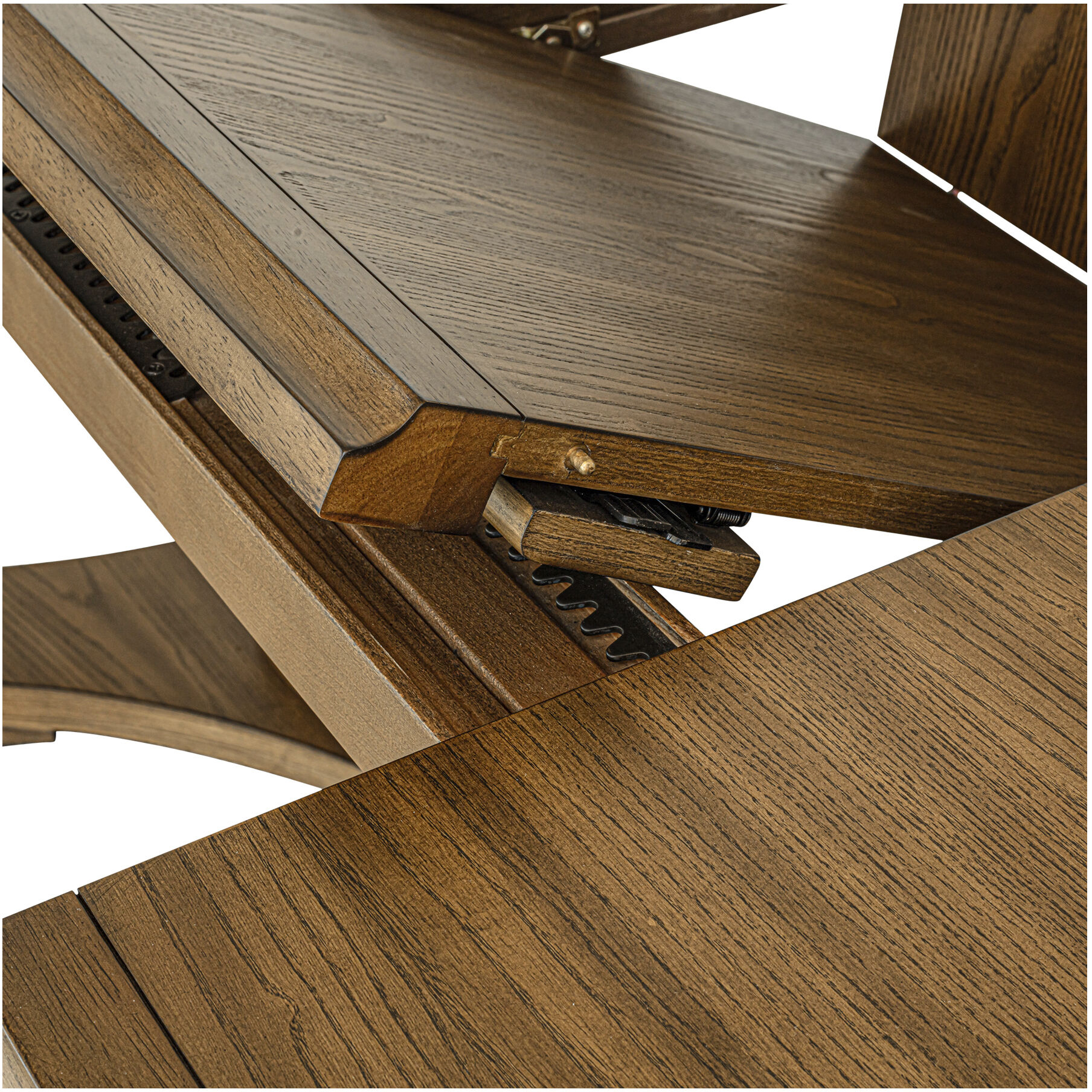 Jamie 76 X 46 inch Brown Extension Dining Table