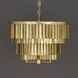 Regalia 7 Light 24 inch Gold Leaf Chandelier Ceiling Light