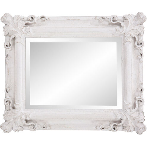 Edwin 23 X 19 inch Weathered White Wall Mirror