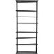 Everest Matte Black Bookcase