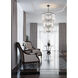 Glacier 12 Light 27.5 inch Matte Black Chandelier Ceiling Light
