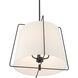 Vellinor 3 Light 20 inch Matte Black Pendant Ceiling Light