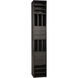 Tubula Ebony Walnut Bookcase