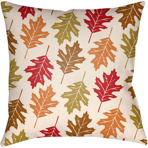 Lodge Cabin 20 X 20 inch Outdoor Pillow Cover, Square