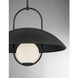Lehigh 1 Light 22 inch Matte Black Pendant Ceiling Light