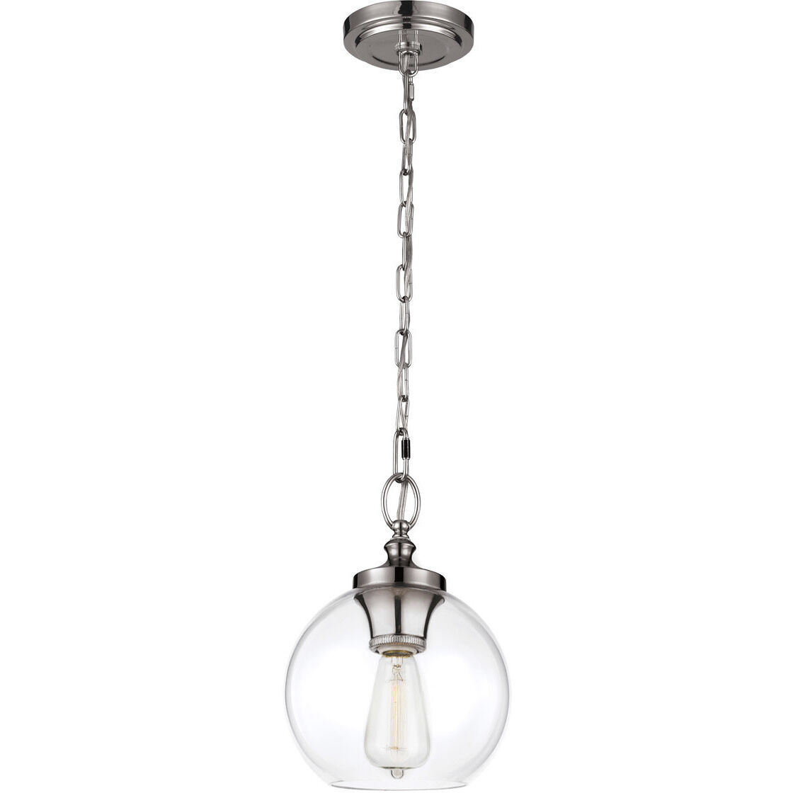 Sean Lavin Tabby 1 Light 8.5 inch Polished Nickel Mini-Pendant Ceiling Light