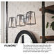 Filmore 2 Light 16 inch Heritage Brass with Oil Rubbed Bronze Vanity Light Wall Light