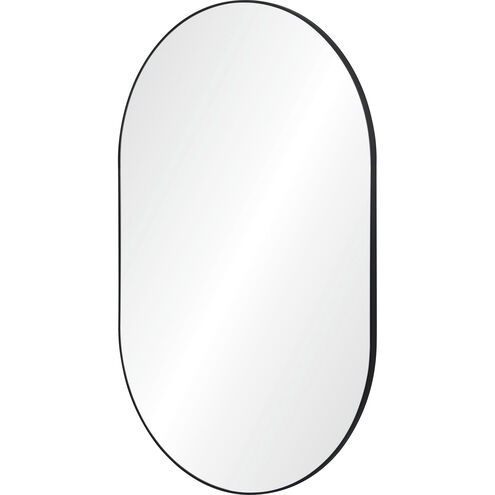 Webster 40 X 26 inch Black Wall Mirror