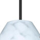 Pera 6 1 Light Black Cord Pendant Ceiling Light