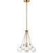 Sean Lavin Bronzeville 1 Light 14.25 inch Satin Brass Pendant Ceiling Light