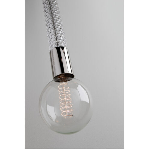 Pippin 1 Light 5 inch Polished Nickel Pendant Ceiling Light