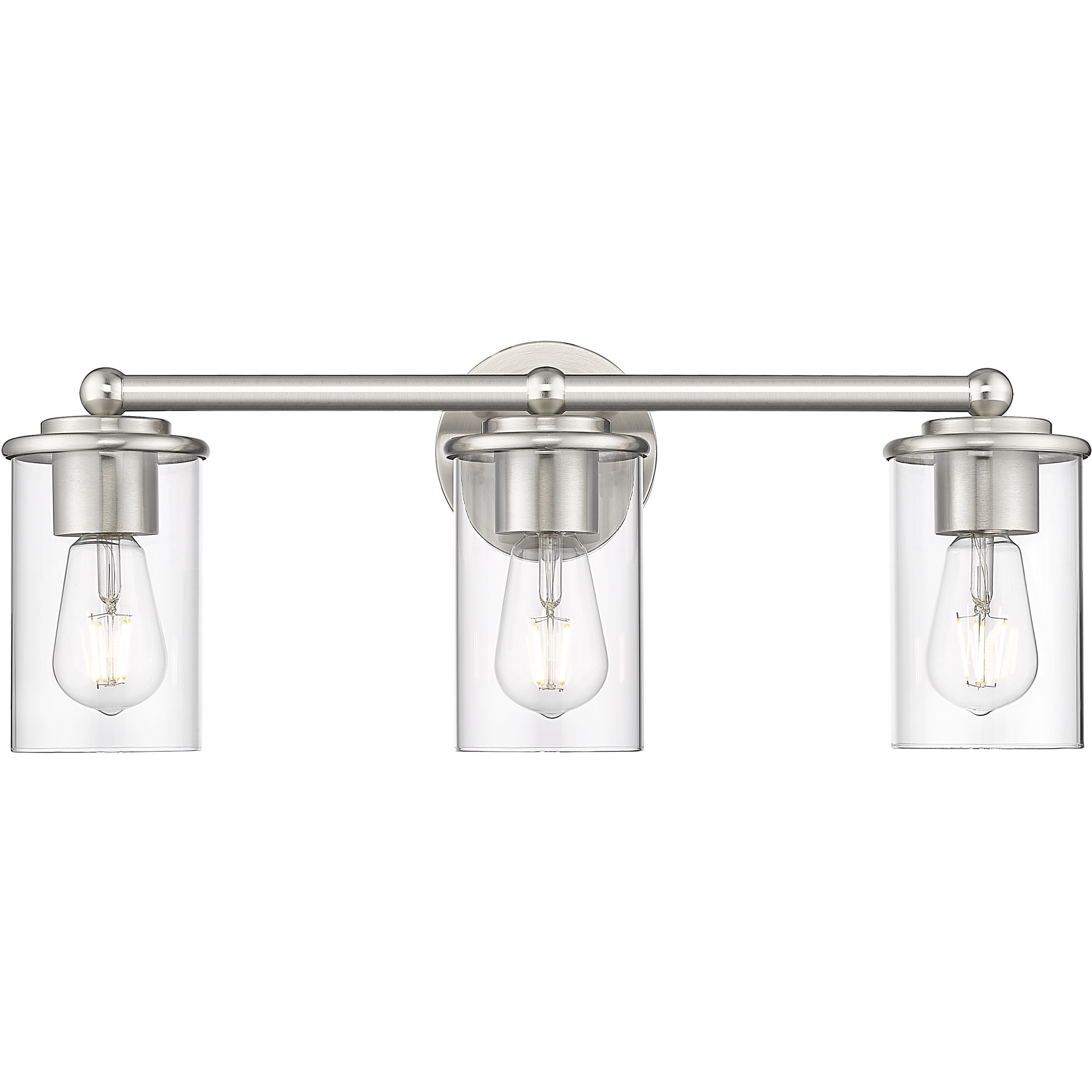 Thayer 3 Light 22.5 inch Brushed Nickel Vanity Wall Light