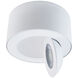 Peek LED 4.88 inch White Flush Mount Ceiling Light in 3000K, dweLED