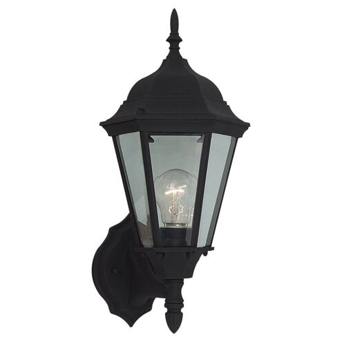 Bakersville 1 Light 17 inch Black Outdoor Wall Lantern