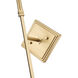 Esme Wall Sconce Wall Light in Modern Gold